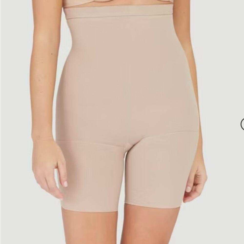SPANX - Assets by Sara Blakely‎ Hi-Waist Mid-Thigh Shaper Nude Size 2